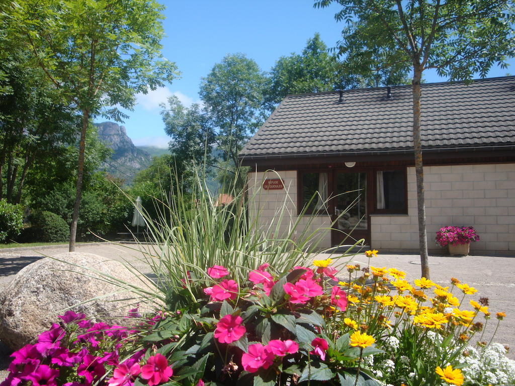 Le Pas De L'Ours Hotell Aston Rum bild