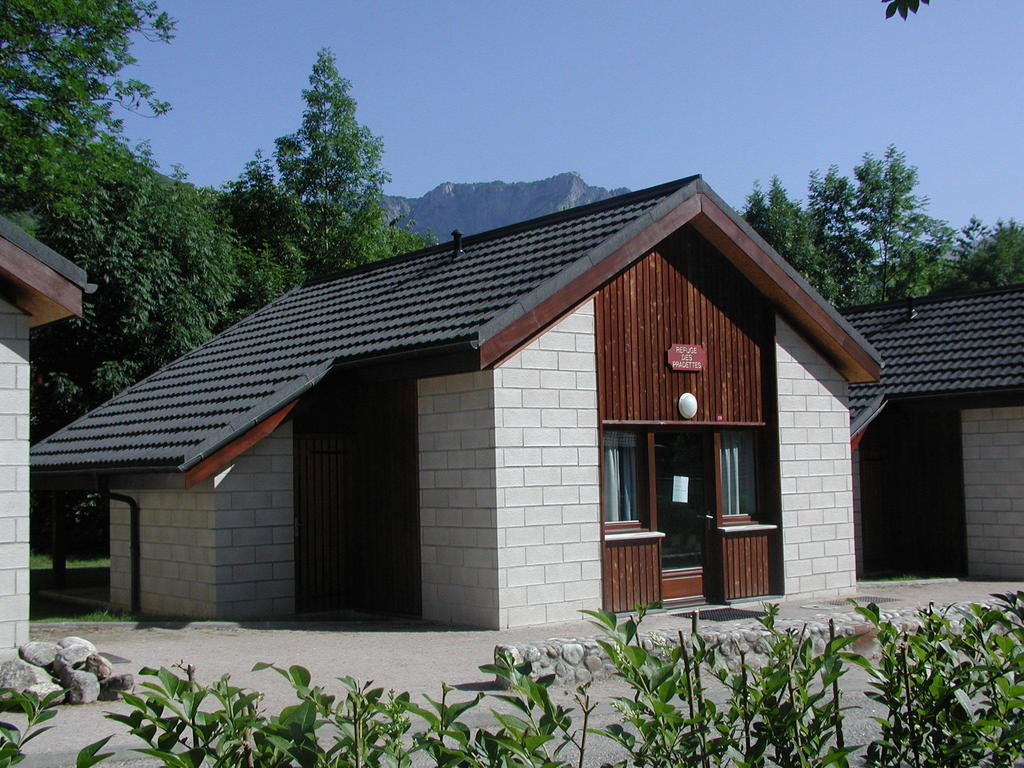 Le Pas De L'Ours Hotell Aston Rum bild
