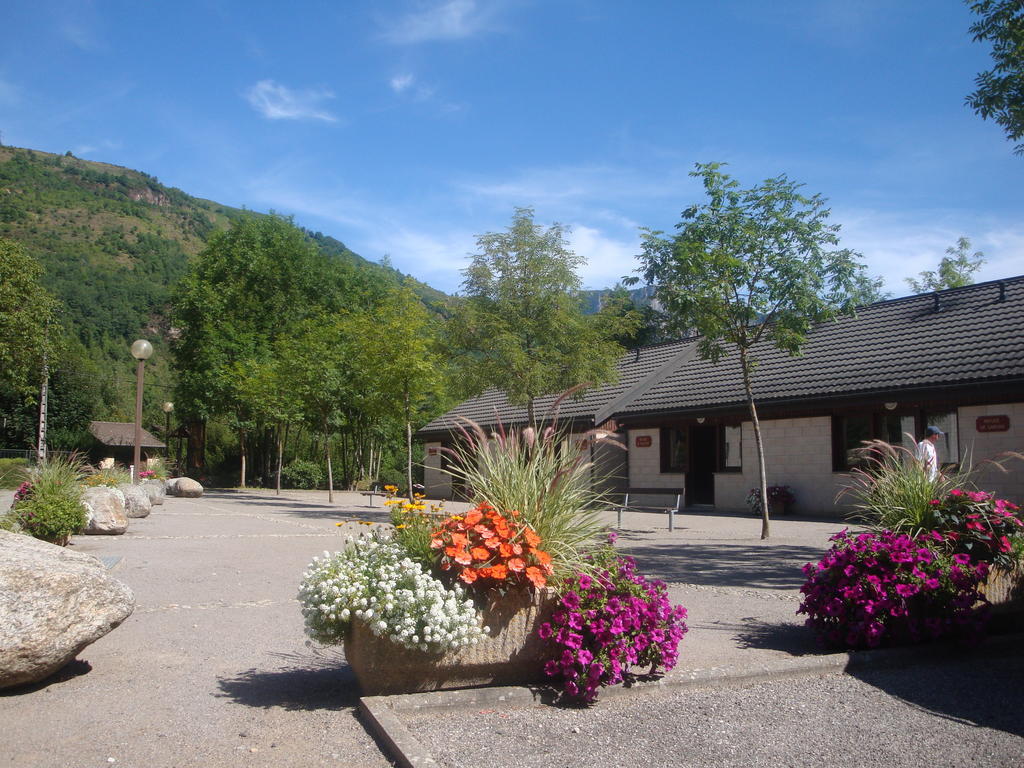 Le Pas De L'Ours Hotell Aston Rum bild